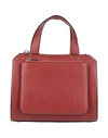 Valextra Handbags In Brick Red