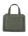 Valextra Handbags In Military Green
