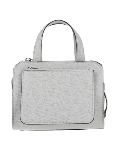 Valextra Handbags In Light Grey