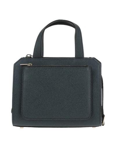 Valextra Handbags In Deep Jade