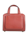 Valextra Handbags In Brick Red
