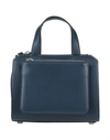 Valextra Handbags In Slate Blue