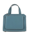 Valextra Handbags In Pastel Blue