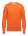 Sun 68 Sweaters In Orange