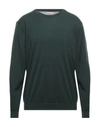 Sun 68 Sweaters In Dark Green