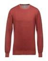 Gran Sasso Sweaters In Rust