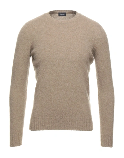 Drumohr Sweaters In Beige