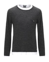 Officina 36 Sweaters In Steel Grey