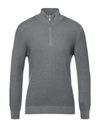 Gran Sasso Turtlenecks In Grey