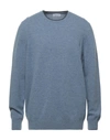 Gran Sasso Sweaters In Slate Blue