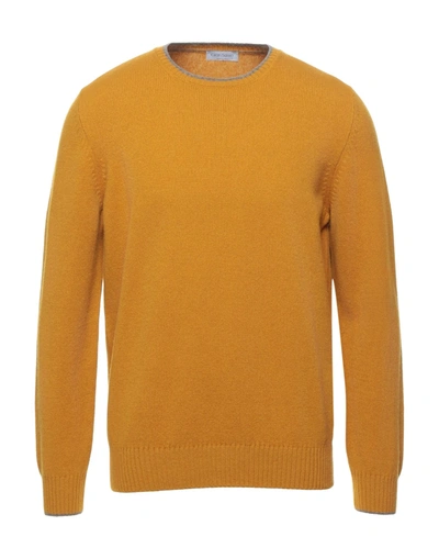 Gran Sasso Sweaters In Ocher