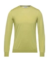 Gran Sasso Sweaters In Acid Green