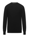 Zanone Sweaters In Black