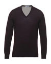 Gran Sasso Sweaters In Dark Purple