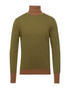 Drumohr Turtlenecks In Camel