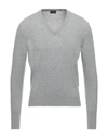 Drumohr Sweaters In Light Grey