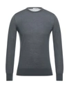 Kangra Cashmere Sweaters In Steel Grey