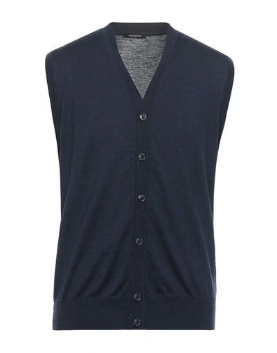 Acquapura Cardigans In Dark Blue