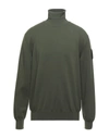OUTHERE OUTHERE MAN TURTLENECK MILITARY GREEN SIZE XXL VISCOSE, POLYESTER,14162594NM 8