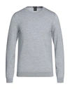 Hugo Boss Sweaters In Light Grey