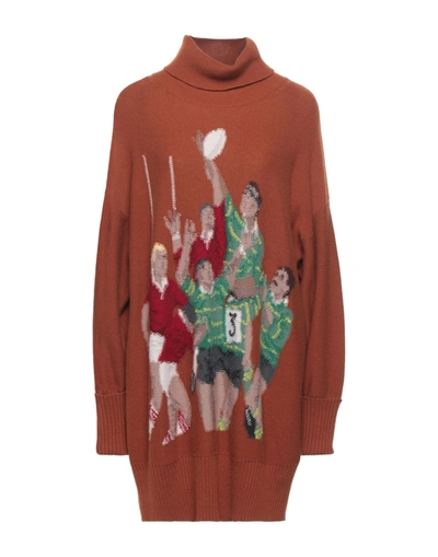 Ballantyne Turtlenecks In Camel