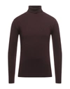 Ago E Filo Turtlenecks In Deep Purple