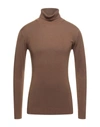 Ago E Filo Turtlenecks In Brown