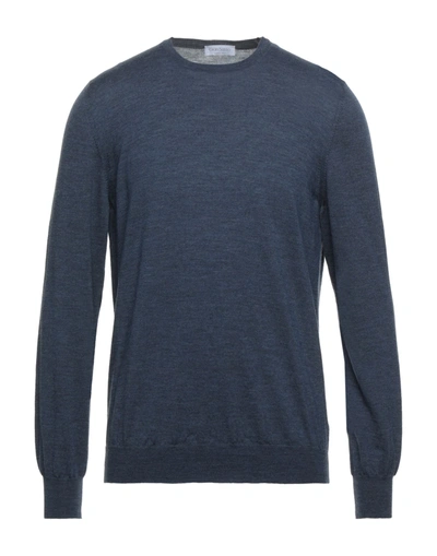 Gran Sasso Sweaters In Dark Blue