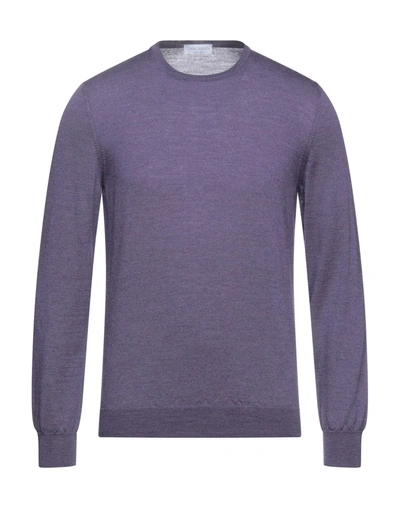 Gran Sasso Sweaters In Mauve