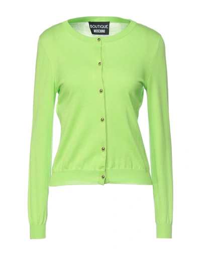 Boutique Moschino Cardigans In Green