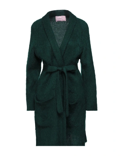 Kristina Ti Cardigans In Dark Green