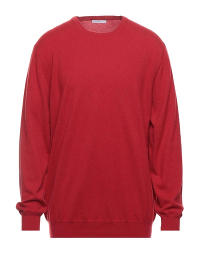 Simon Gray. Sweaters In Red