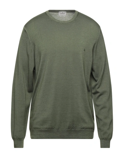 Brooksfield Sweaters In Green