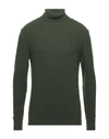 Brooksfield Turtlenecks In Dark Green