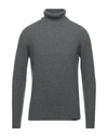 Brooksfield Turtlenecks In Lead