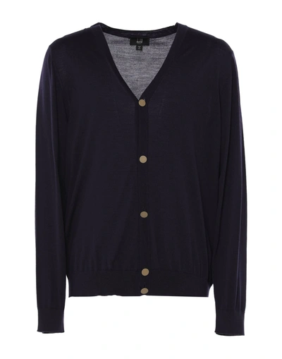 Dunhill Cardigans In Dark Blue