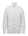H953 Cardigans In Light Grey