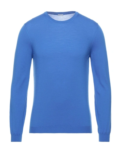 Malo Sweaters In Blue