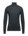 Wool & Co Turtlenecks In Deep Jade