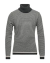 Brooksfield Turtlenecks In Steel Grey