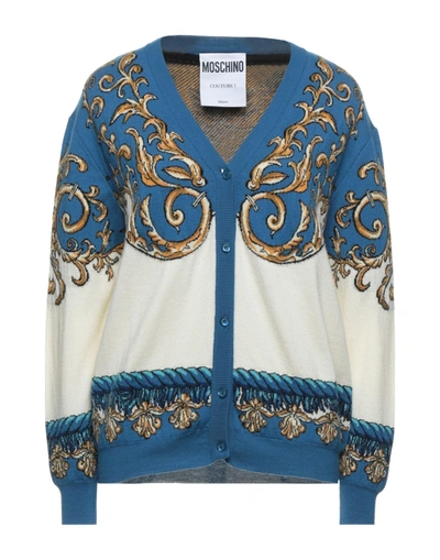 Moschino Cardigans In Blue
