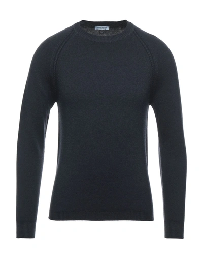 Paolo Pecora Sweaters In Dark Blue