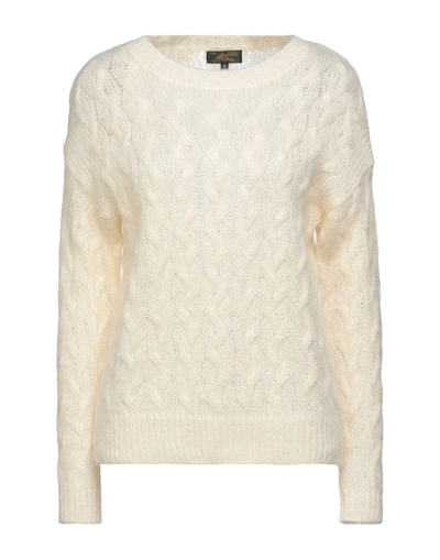 Le Mont St Michel Sweaters In Ivory