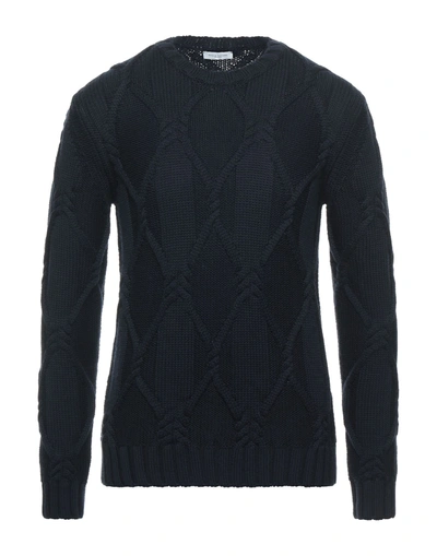 Paolo Pecora Sweaters In Dark Blue