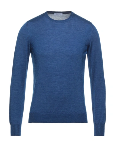 Gran Sasso Sweaters In Blue