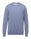 Gran Sasso Sweaters In Pastel Blue