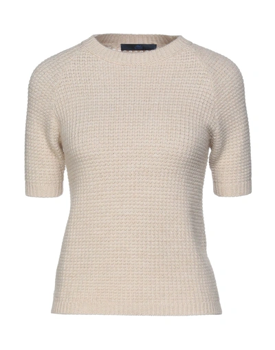 Blue Les Copains Sweaters In Beige