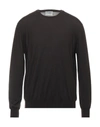 Della Ciana Sweaters In Dark Brown