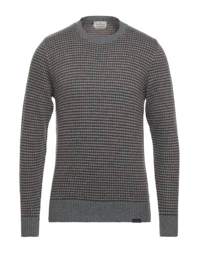 Brooksfield Sweaters In Grey