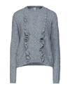 Eleventy Sweaters In Slate Blue